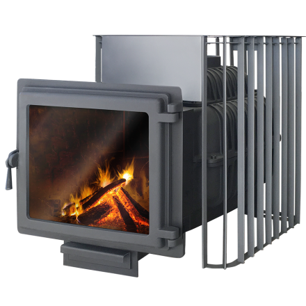 Печь для бани Этна Магма 18 (Панорама) в Слуцке