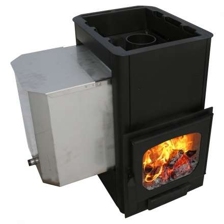 Печь для бани Варвара Мини навесн. пан. дверь укор. топка купить в Слуцке