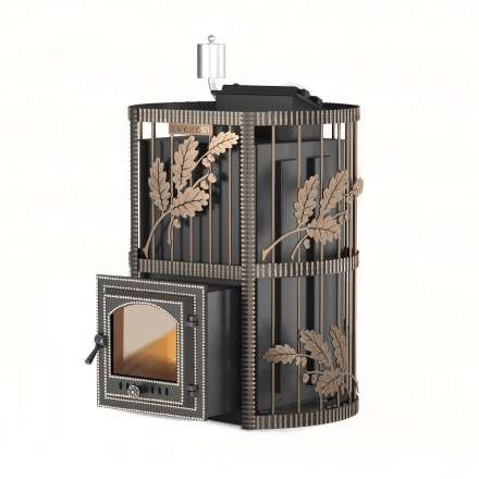 Печь для бани Везувий Эверест Inox 15 (210) Ковка Амазонка бай фото в Слуцке