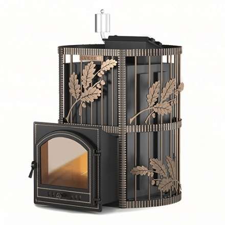 Печь для бани Везувий Эверест Inox 25 (205) Ковка Амазонка бай фото в Слуцке