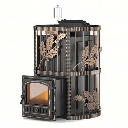 Печь для бани Везувий Эверест Inox 25 (280) Ковка Амазонка бай фото в Слуцке