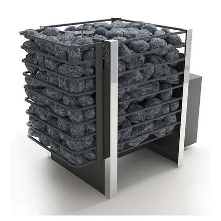 Печь для бани Добросталь Жара-люкс 20 панорамная дверка в Слуцке