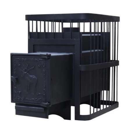 Печь банная ComfortProm РЕТРО СТАЛЬ 8 мм 20 м3 купить в Слуцке