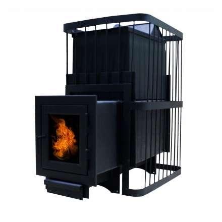 Печь банная ComfortProm РЕТРО СТАЛЬ 8 мм закр. каменка стекло 26 м3 купить в Слуцке