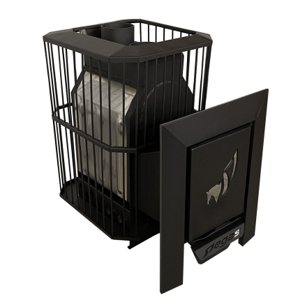 Банная печь Пегас 16 нерж сетка фото в Слуцке