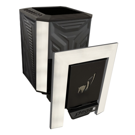 Банная печь Пегас 16 чугун конвекция купить в Слуцке