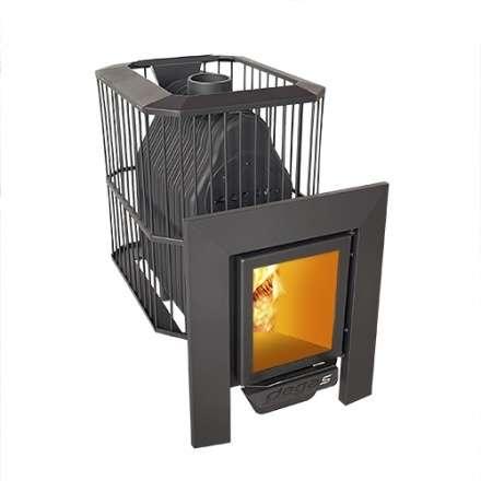 Банная печь Пегас 26 NEXT ДТ4 стекло сетка в Слуцке