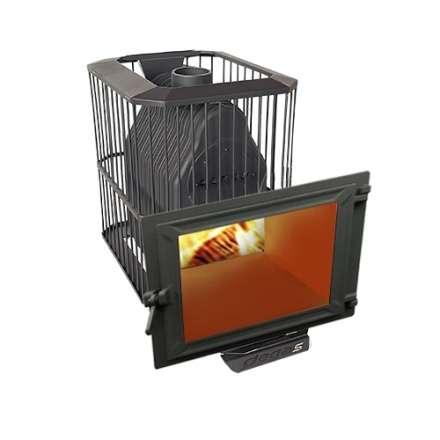 Банная печь Пегас 26 NEXT панорама сетка фото в Слуцке