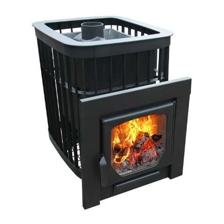 Печь для бани Варвара Каменка Мини с/к пан. дв. ук. топка купить в Слуцке