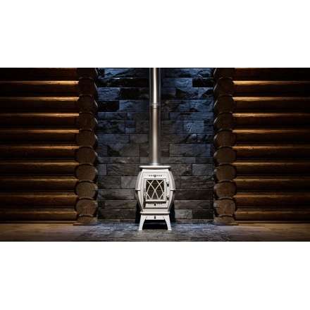 Купить Печь-камин Печь-камин ProMetall Бахта (черная) чугун в Слуцке Амазонка бай фото в Слуцке