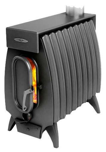 Отопительная печь Термофор Огонь-батарея 9 Лайт антрацит купить в Слуцке