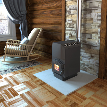 Отопительная печь Теплодар ТОП-200 ДЧ в Слуцке