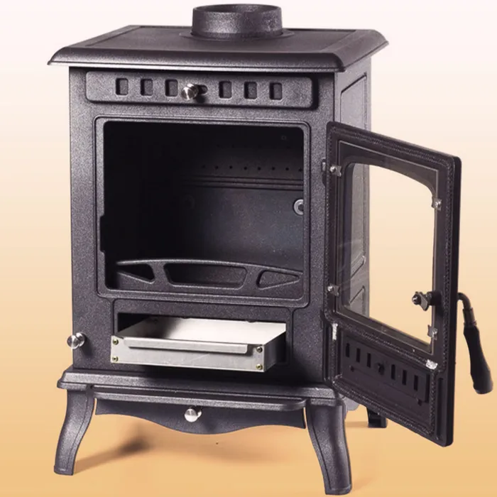 Печь-камин чугунный FireWay Erik в интерьере чёрный Амазонка бай фото в Слуцке