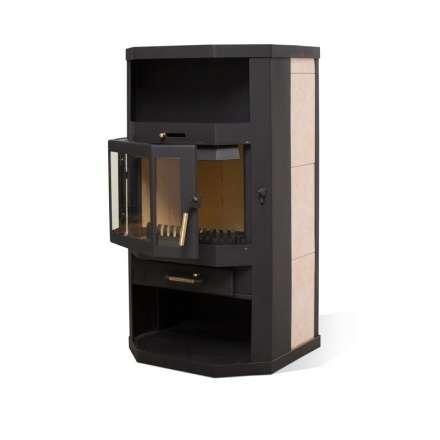 Печь-камин Мета-Бел АОТ 9.0-02 в модификации Ангара фото в Слуцке