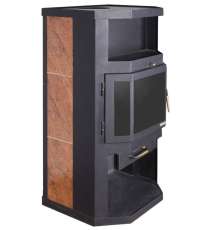 Купить стальной камин со стеклом Мета-Бел Ангара в Слуцке фото в Слуцке