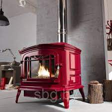 Печь-камин чугунный Invicta Bradford в интерьере Амазонка бай фото в Слуцке