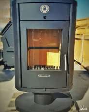 Печь-камин недорогой Сибирь 10 фото в интерьере в Слуцке