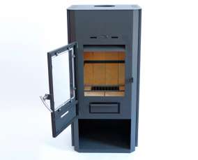 Недорогой камин с дровницей Сибирь 8 фото в Слуцке