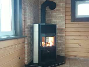 Купить отопительную печь-камин Мета-Бел Амур в Слуцке фото в Слуцке