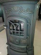 Купить Печь-камин NORDflam Verdo patine в интерьере в Слуцке Амазонка бай фото в Слуцке