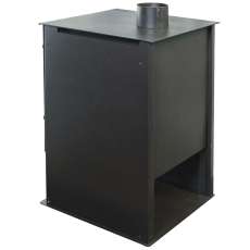 Купить Печь-камин Варвара Гармония 105 (черная) в Слуцке в Слуцке