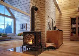 Купить Печь-камин NORDflam Arica в интерьере в Слуцке Амазонка бай фото в Слуцке