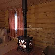 Купить Печь-камин NORDflam Arica в интерьере в Слуцке Амазонка бай фото в Слуцке