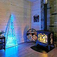 Купить Печь-камин NORDflam Arica в интерьере в Слуцке Амазонка бай фото в Слуцке