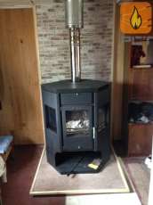 Отопительная печь-камин Сибирь 15 фото в интерьере в Слуцке