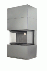 Камин Родос 800 ГРАФИТ шамот черный в Слуцке