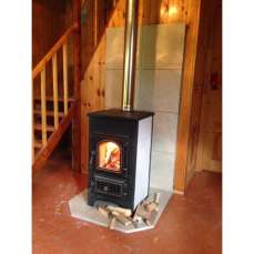 купить Печь-камин Везувий ПК-01 (270) c плитой бежевая 9 кВт в Слуцке в Слуцке