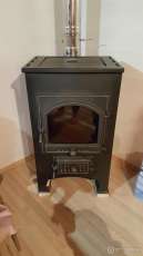 купить Печь-камин Везувий ПК-01 (270) c плитой бежевая 9 кВт в Слуцке в Слуцке