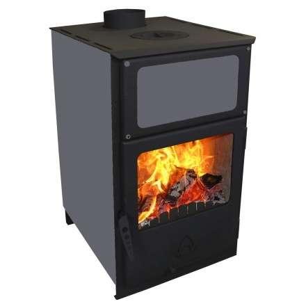 Печь-камин Варвара Гармония 1309 (чёрная) купить в Слуцке