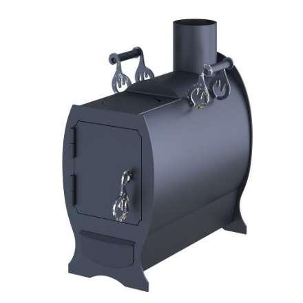 Отопительная печь Царь-печи Буржуйка с конфоркой Амазонка бай фото в Слуцке