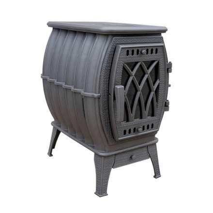 Печь-камин ProMetall Бахта (серая) Амазонка бай фото в Слуцке