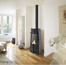 Печь-камин чугунный Invicta Chamane 14 в интерьере Амазонка бай фото  в Слуцке