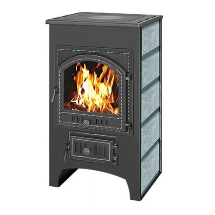Печь-камин Везувий ПК-02 (205) с плитой талькохлорит 12 кВт Амазонка бай фото в Слуцке
