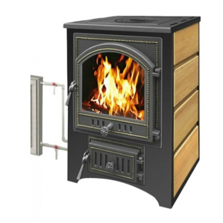 Печь-камин Везувий ПК-02 (205) с плитой и т/о песчаник 12 кВт купить в Слуцке