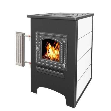 Камин ЭТНА (ДТ-4С) с плитой и теплообменником купить в Слуцке