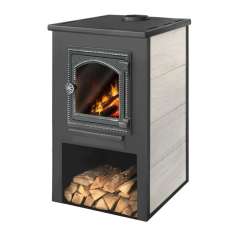 Камин ЭТНА (ДТ-4С) с плитой для дома и дачи Амазонка бай фото в Слуцке