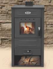 Печь-камин Blist B2 E с водяным контуром Амазонка бай фото в Слуцке