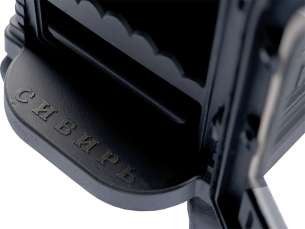 Чугунный камин со стеклом Сибирь 6 фото в Слуцке