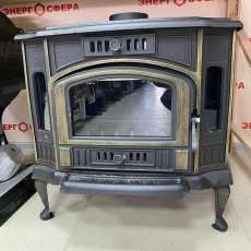 Стильный камин с патиной Сибирь 10 чугунный фото в Слуцке