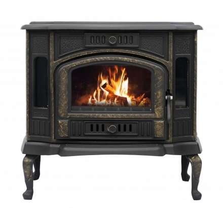 Печь-камин Сибирь 10 чугунная Амазонка бай фото в Слуцке