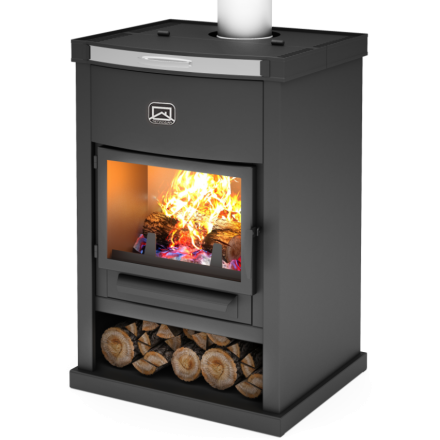 Печь-камин Теплодар ОВ-120 (прямой) Амазонка бай фото в Слуцке