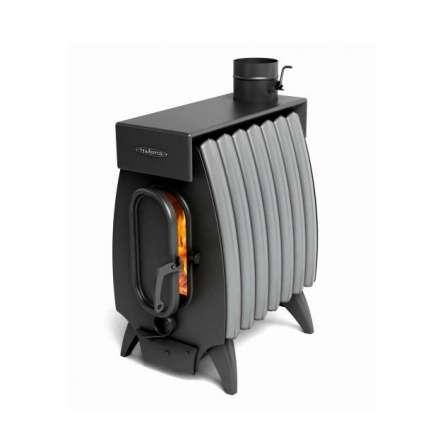 Отопительная печь Термофор Огонь-батарея 7 Лайт антрацит-серый металлик Амазонка бай фото в Слуцке