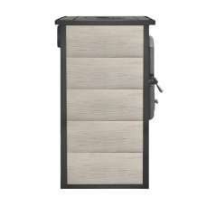 Печь-камин ЭТНА (Панорама) с плитой и ТО купить в Слуцке Амазонка бай фото в Слуцке