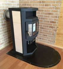 Купить недорогой камин с шамотом Мета-Бел Ока с плитой в Слуцке фото  в Слуцке