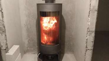 Купить стальной камин с шамотом Мета-Бел Селигер в Слуцке фото в Слуцке