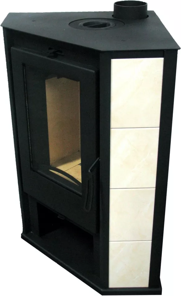 Купить стальной камин с шамотом Мета-Бел Ритм L в Слуцке фото в Слуцке